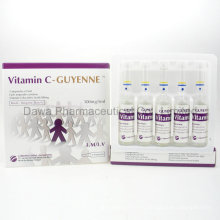 Guyenne 500 mg / 5 ml de vitamine C injectable